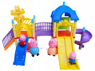 Rozprávková postavička - Peppa Peppa Pepa Big Family ihrisko figúrky