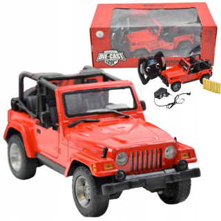 Auto na diaľkové ovládanie - Car RC Auto Metal Hit Die-Cast 1:16