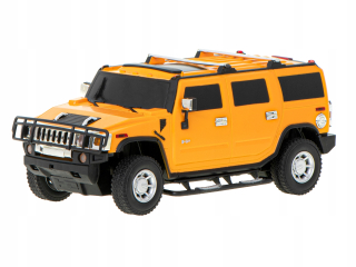 Auto na diaľkové ovládanie - RC auto Hummer H2 - licencia 1:24 žltá