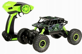 Auto na diaľkové ovládanie - RC Rock Crawler 2.4GHz 01:18 green