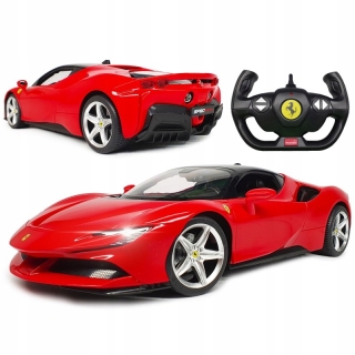 Auto na diaľkové ovládanie - Vozidlo diaľkovo ovládaný na pilota Ferrari LED