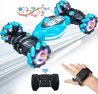 Auto ovládané rukou RC Drifter 1:12 modrá