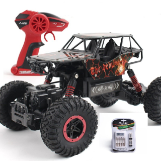 Auto na diaľkové ovládanie - Diaľkovo ovládané auto CROSS 4x4 akumulátory