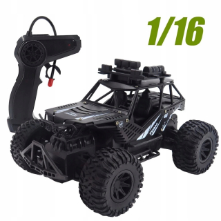 Auto na diaľkové ovládanie - Auto diaľkovo ovládaný off-road auto black
