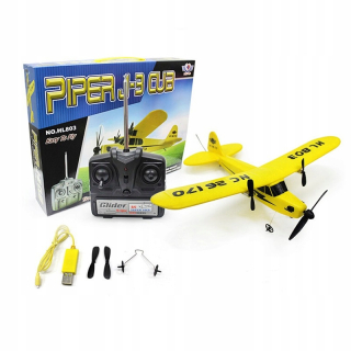 Auto na diaľkové ovládanie - RC HL803 Piper 2CH 150 metrov lietadlo