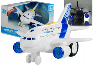 Lietadlo pre deti - Lietadlo Toy S Pohon Shining Game White 1: 200