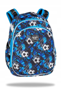 CoolPack viackomorový školský batoh Shades of blue, Multicolor 25 l