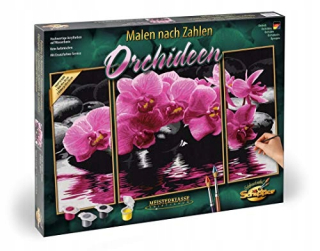 Schipper 609260603 maľovanie počty orchideí má