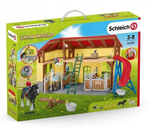 Schleich 31W1 stajňa pre kone set 42485 kone