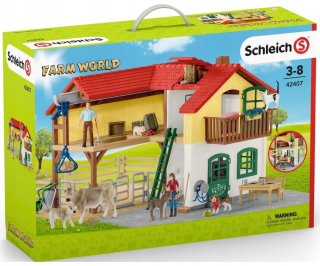 Schleich 42407 Country House sa stodolou a zvieratá
