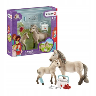 Schleich 42430 prvú sadu pomôcť s koňmi