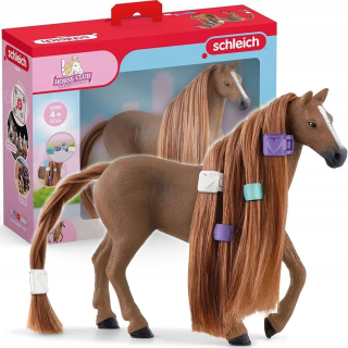 Schleich 42582 kôň s príslušenstvom hnedý