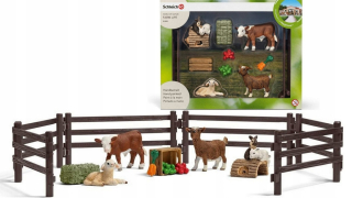 Schleich Život na statku 21052 malé deti zoo