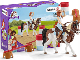Súprava na westernové jazdenie Schleich Hannah 42441