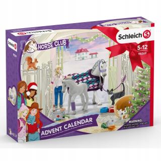 Schleich - Adventný kalendár Horse Club 98269