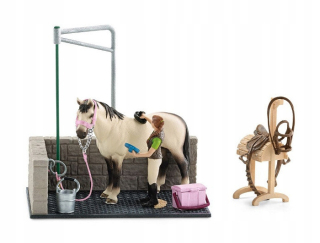 Schleich umývanie auta pre kone exkluzívne kone 42014