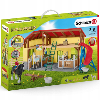 Schleich stajňa pre kone 42485 Sada príslušenstva