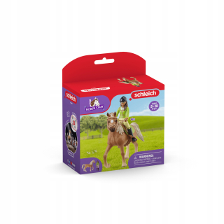 Schleich Sarah a Mystery, arabská kobyla 42542