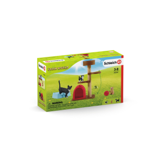 Schleich figúrky 42501 Škrabadlo pre mačky