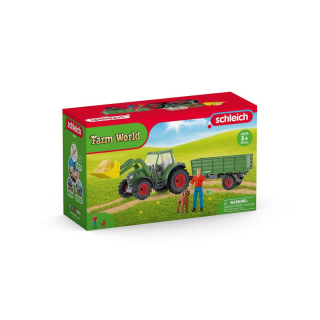 Schleich 42608 Traktor s prívesom