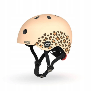 Prilba XXS-S pre deti 1-5 rokov Leopard, SCOOT & RIDE