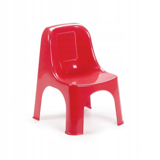 Detská stolička BABY PREMIUM, červená, 43 x 38 x 53 cm