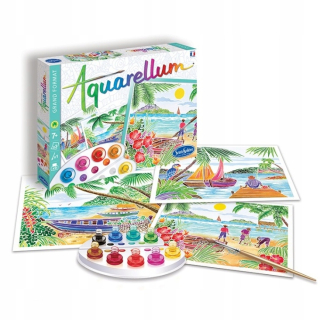 Umelecká sada SentoSphere: Aquarellum TROPIKI 6360