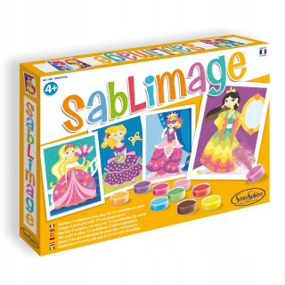 Sentosphere 3900898 Sand Image Princess Craft Set