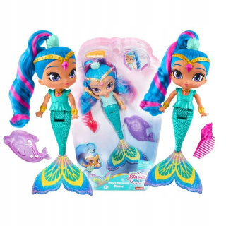 Bábika Shimmer a Shine - Trblietanie a topánok Kúzlo bábik Mermaid Shine DTK68
