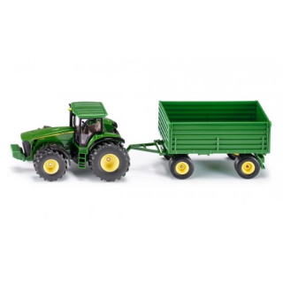 Traktor - Siku 1953 Traktor John Deere 8430 s prívesom 1:50