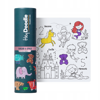 Silikónová farbiaca podložka HeyDoodle Sugar & Spice
