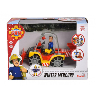Rozprávkové autíčko - Simba Hasič Sam Snow Quad Mercury 925-1049