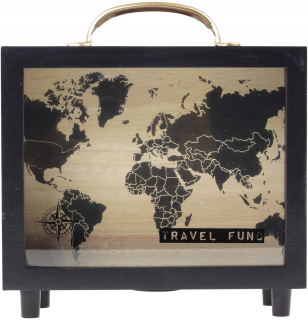 Pokladnička pre deti - Box Travel Box Zbieram 21x20 na výlet