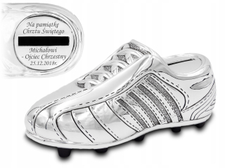 Pokladnička pre deti - Piggy Bank Boots futbal s Rytec Krst