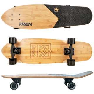 Skateboard Raven Trevix čierny