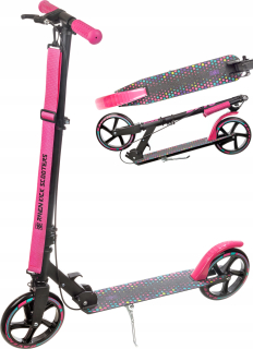 Dvojkolesová kolobežka Raven 692222 Black, Purple, Pink