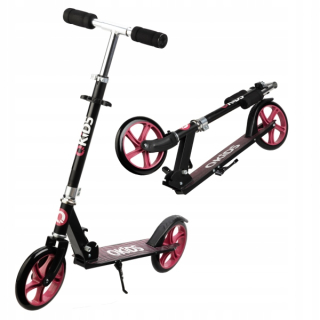 Dvojkolesová kolobežka QKids HUBA00001 Black, Pink