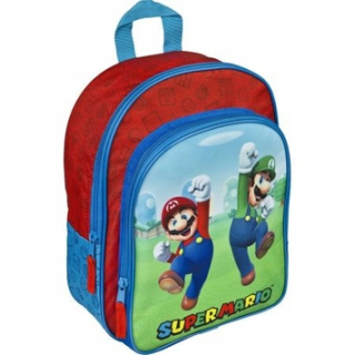 Viackomorový batoh do škôlky Super Mario Kids Euroswan chlapci, dievčatá Odtiene modrej