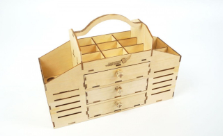 box nástroj s preglejkou