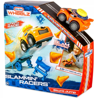 Dráha pre deti, stavebnica - Shammin'Racers Kaskader Kit + Auto Racing