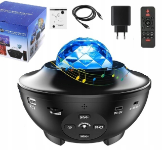 LED projektor nočnej oblohy - Smart Star Projector Google Alexa Tuya WiFi APP