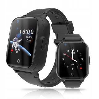 Inteligentné hodinky GPS lokátor CALMEAN odtiene modrej