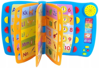 Kniha pre bábätko - Smily hovoriace interaktívne vzdelávacie knihy