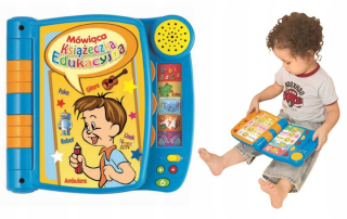 Smily Play hovorí vzdelávacie knihu en učí