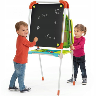 Smoby Obojstranná magnetická kriedová doska 80akc