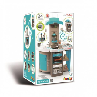 Detská kuchynka - Smoby Kitchen Deck Mini Tefal Bubble 24h *