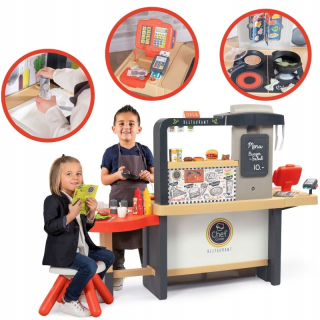 Detská pokladňa - obchod - SMOBY Restaurant Chef Kuchyňa pre deti