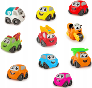 Smoby Sada 10 automobilov Autá Vroom Planet
