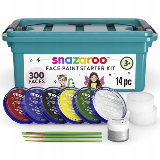 Farby na tvár Snazaroo 6 ks x 18 ml