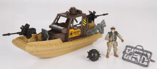 Soldier Force VIII Patrol Patrol Set Boat